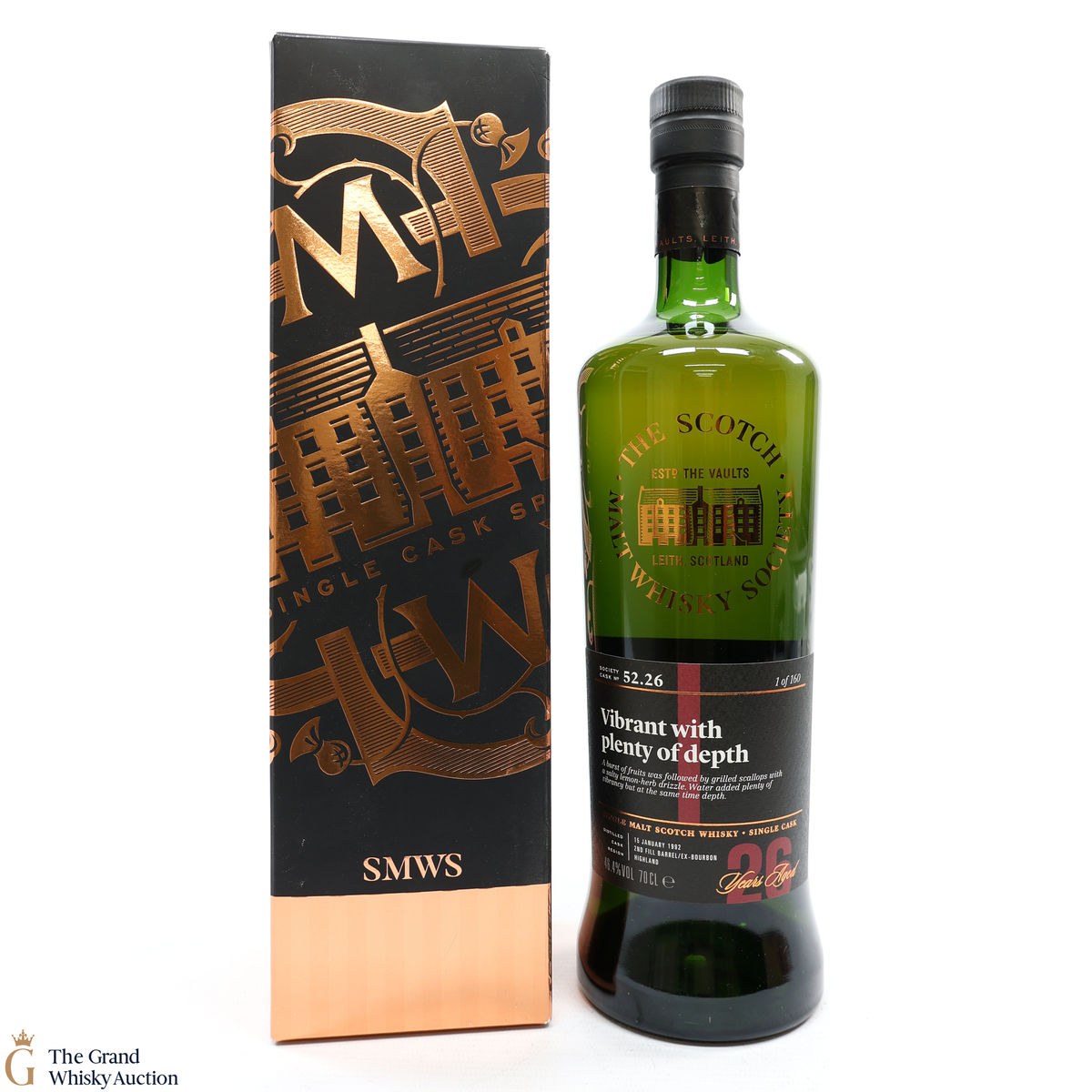 Old Pulteney  - 26 Year Old 1992 - SMWS 52.26 