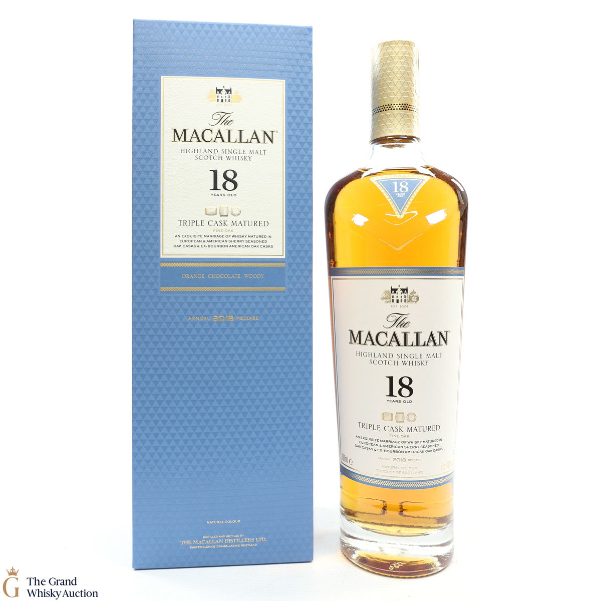 Macallan - 18 Year Old - Triple Cask 2018 (Fine Oak)