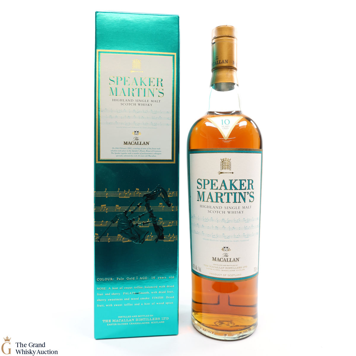 Macallan - 10 Year Old - Speaker Martin's