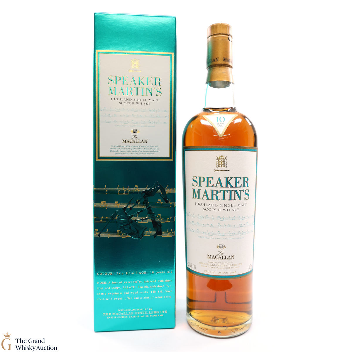 Macallan - 10 Year Old - Speaker Martin's