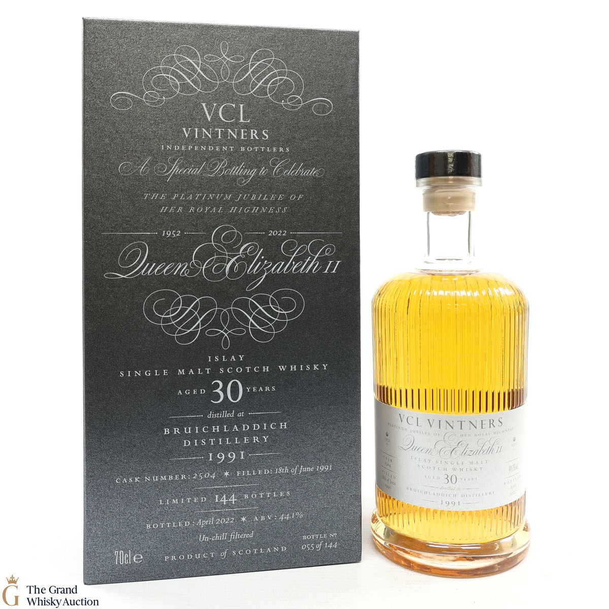 Bruichladdich - 30 Year Old 1991 - Platinum Jubilee - VCL Vinters