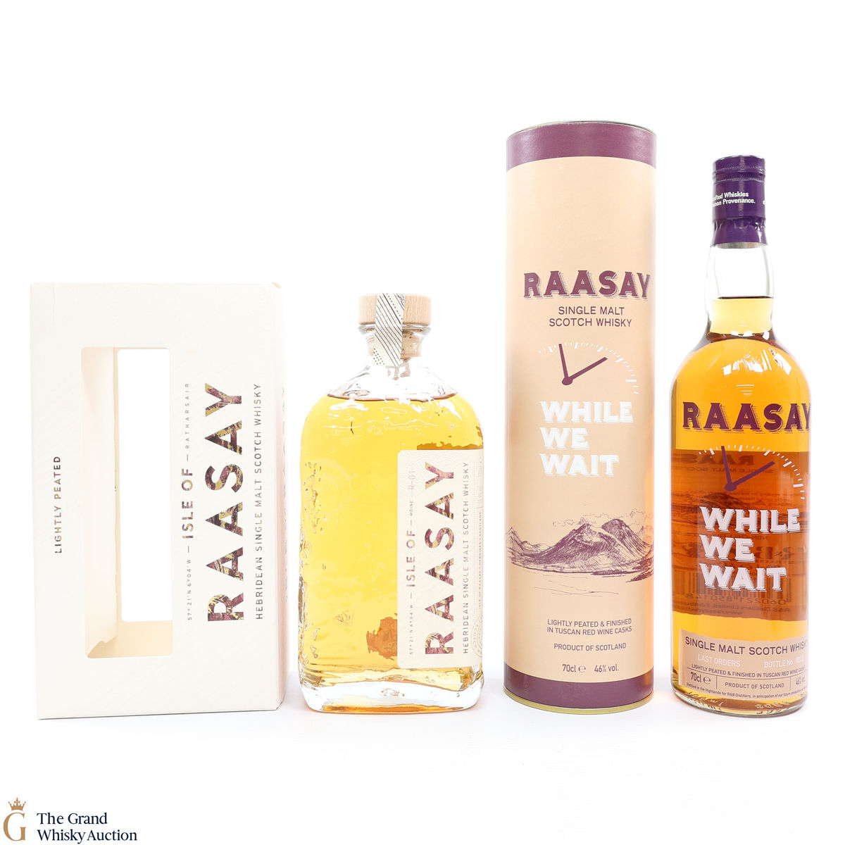 Raasay - While We Wait (2018) & R-01 (2 x 70cl)