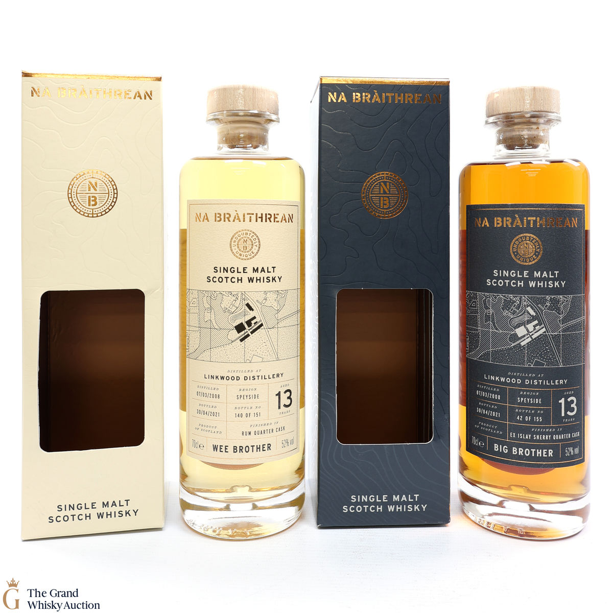 Linkwood - 13 Year Old 2008 - Big Brother & Wee Brother - Na Bràithrean