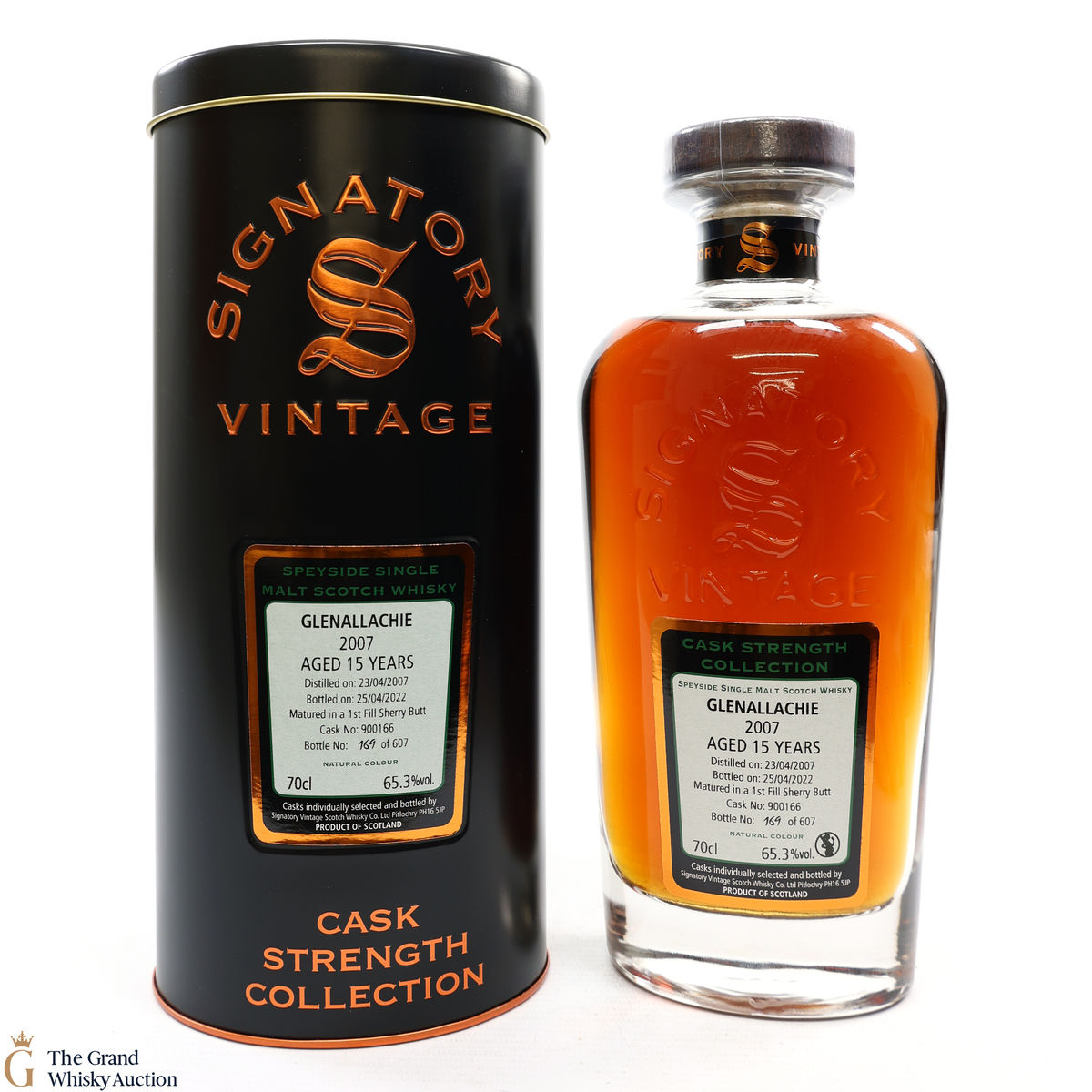 Glenallachie - 15 Year Old 2007 #900166 - Signatory Vintage