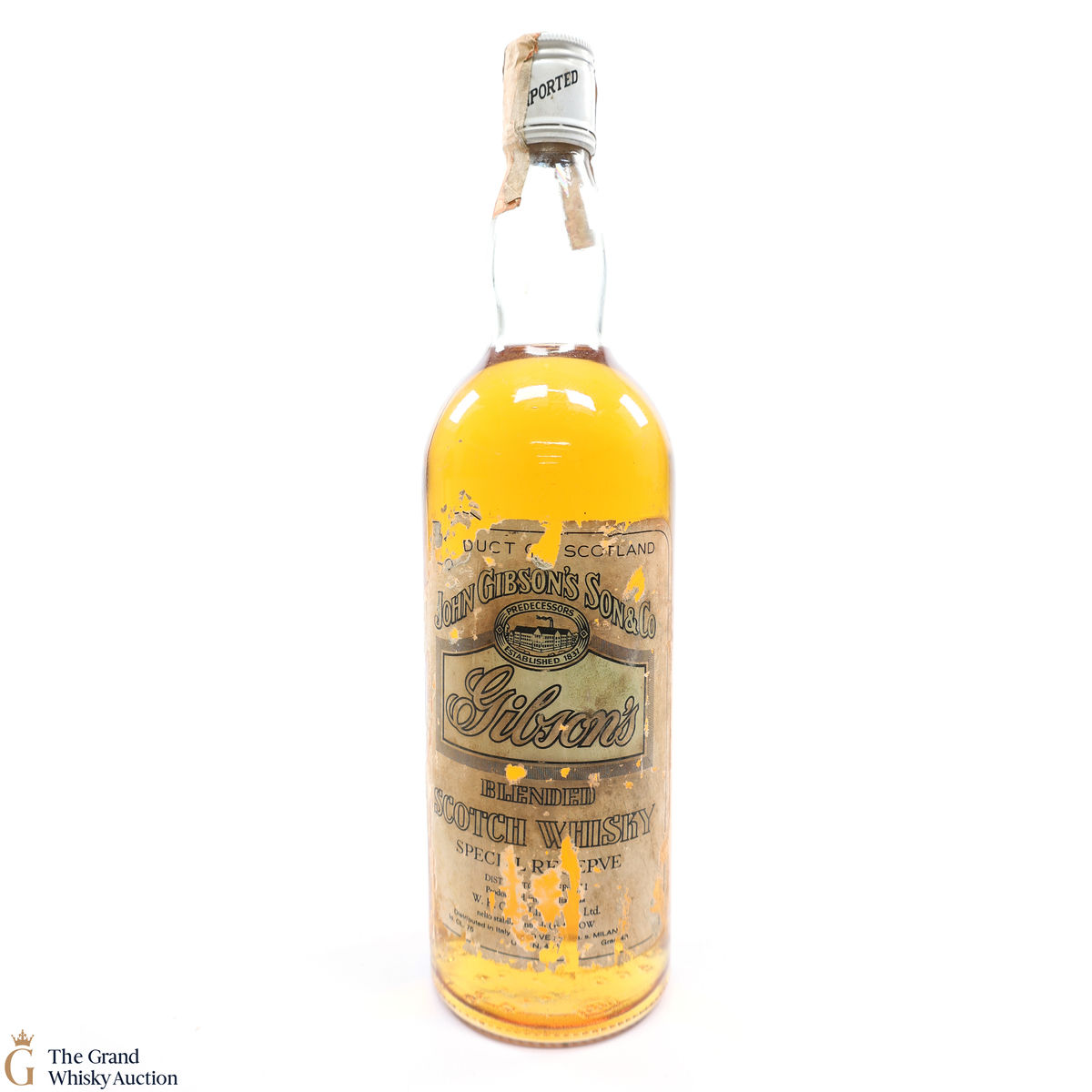 Gibson's - Blended Scotch Whisky - Special Reserve 