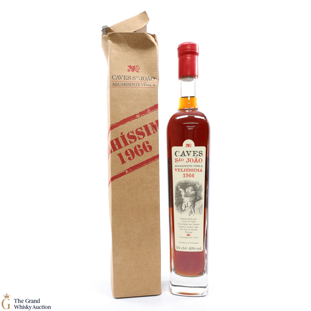 Caves Sao Joao - Aguardente Vinica Velhissima 1966 50cl