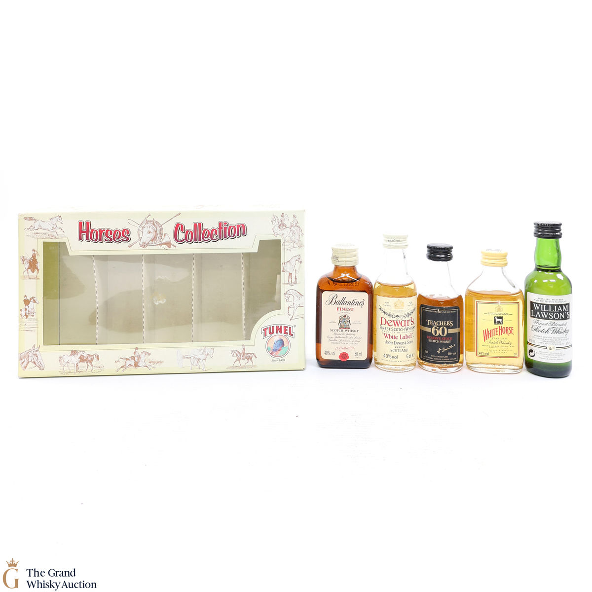 Tunel - Horses Collection (5x5cl)