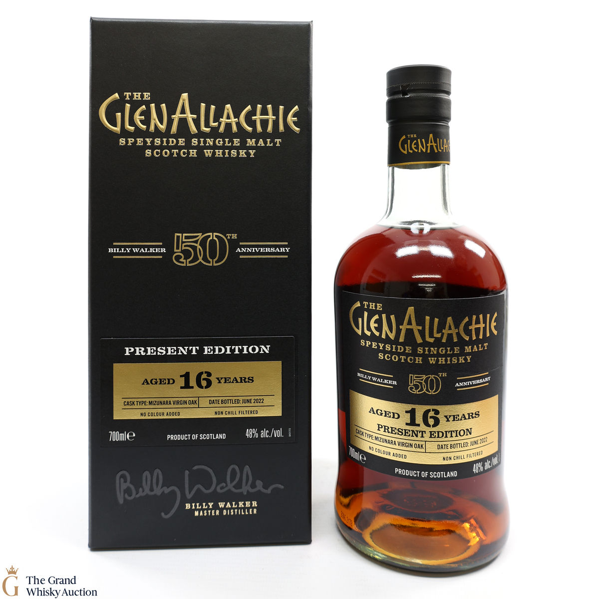 Glenallachie - 16 Year Old - Billy Walker 50th Anniversary - Present Edition