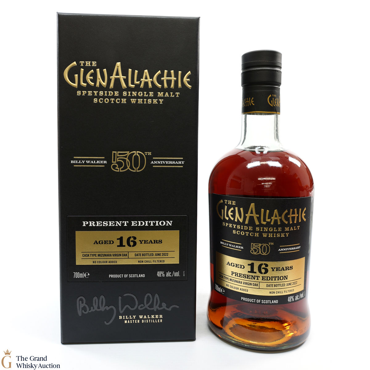 Glenallachie - 16 Year Old - Billy Walker 50th Anniversary - Present Edition