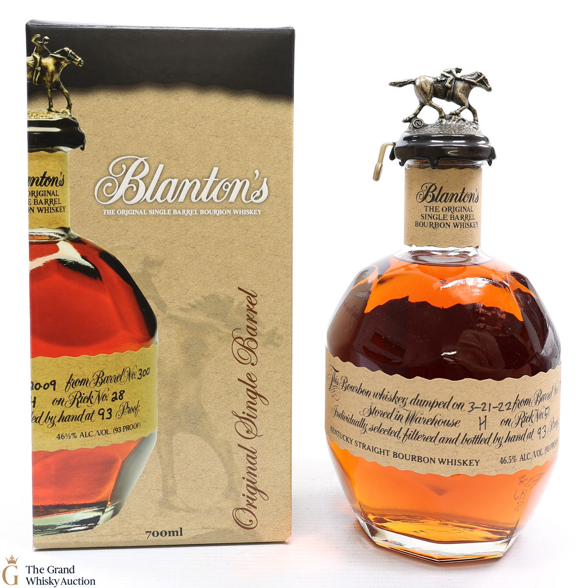Blanton’s - Single Barrel Bourbon Original
