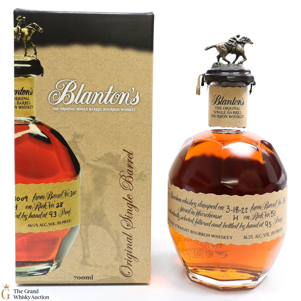 Blanton’s - Single Barrel Bourbon Original