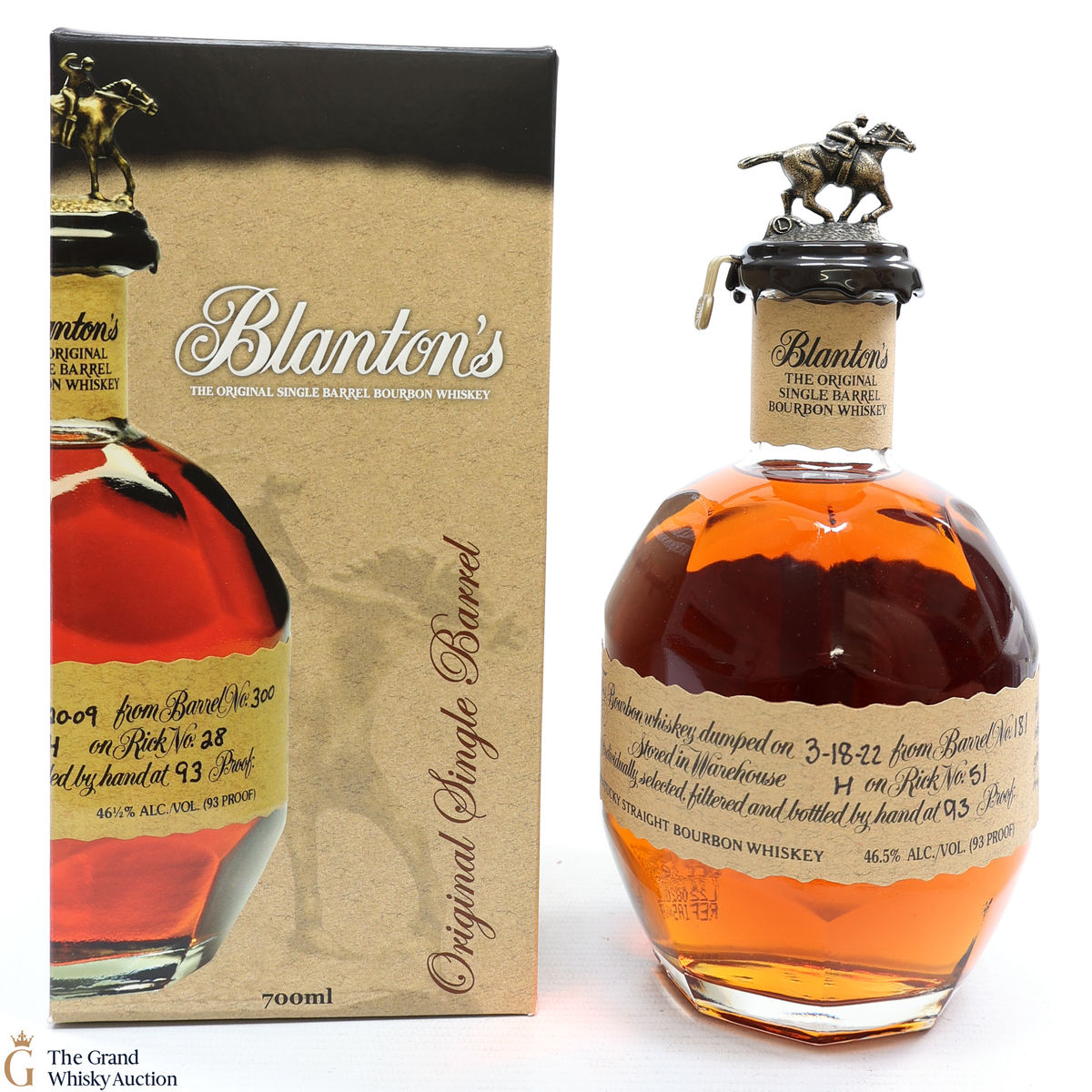 Blanton’s - Single Barrel Bourbon Original