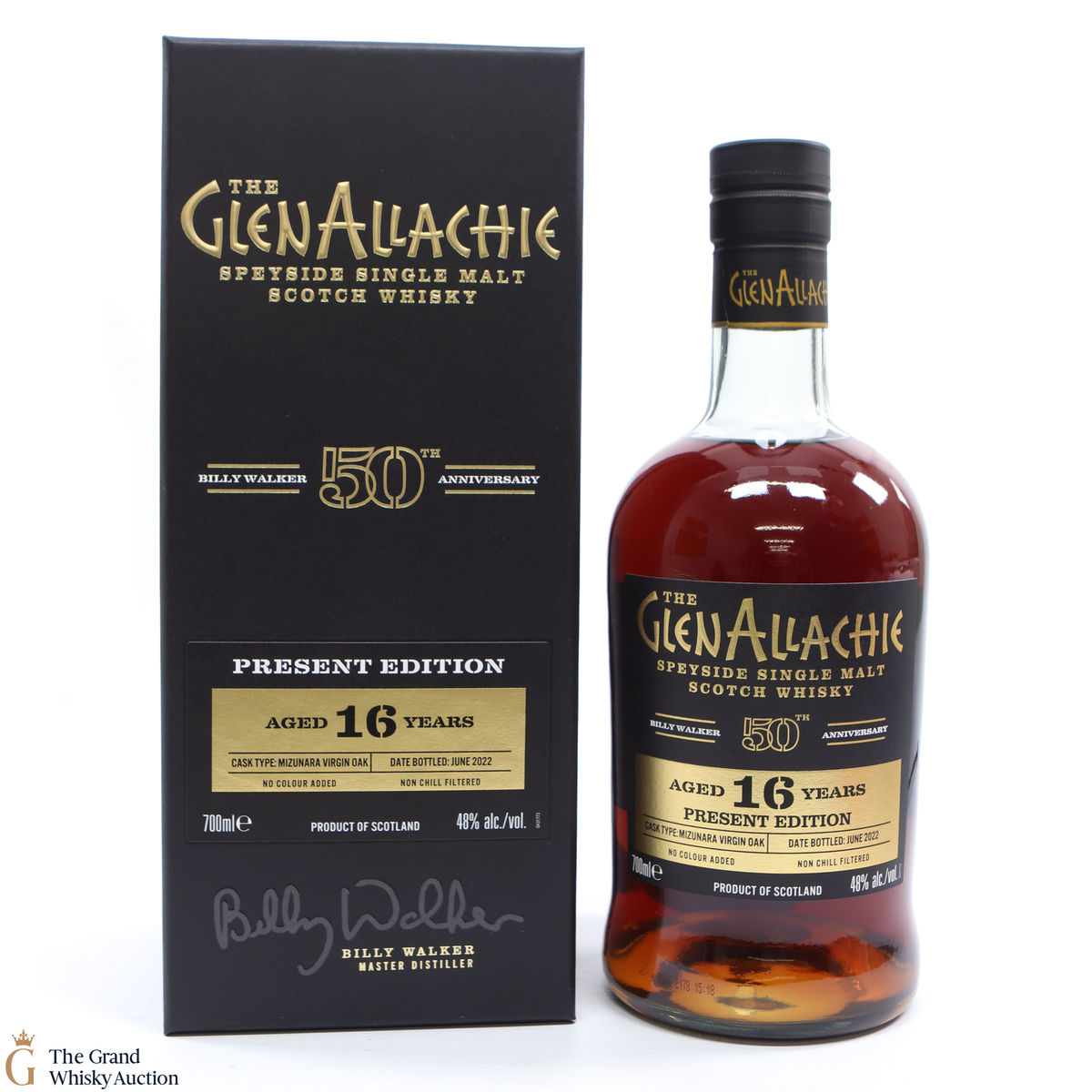 Glenallachie - 16 Year Old - Billy Walker 50th Anniversary - Present Edition