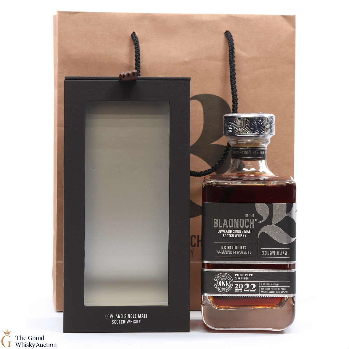 Bladnoch - Waterfall Collection 2022 Exclusive Release Batch #3 & Bag