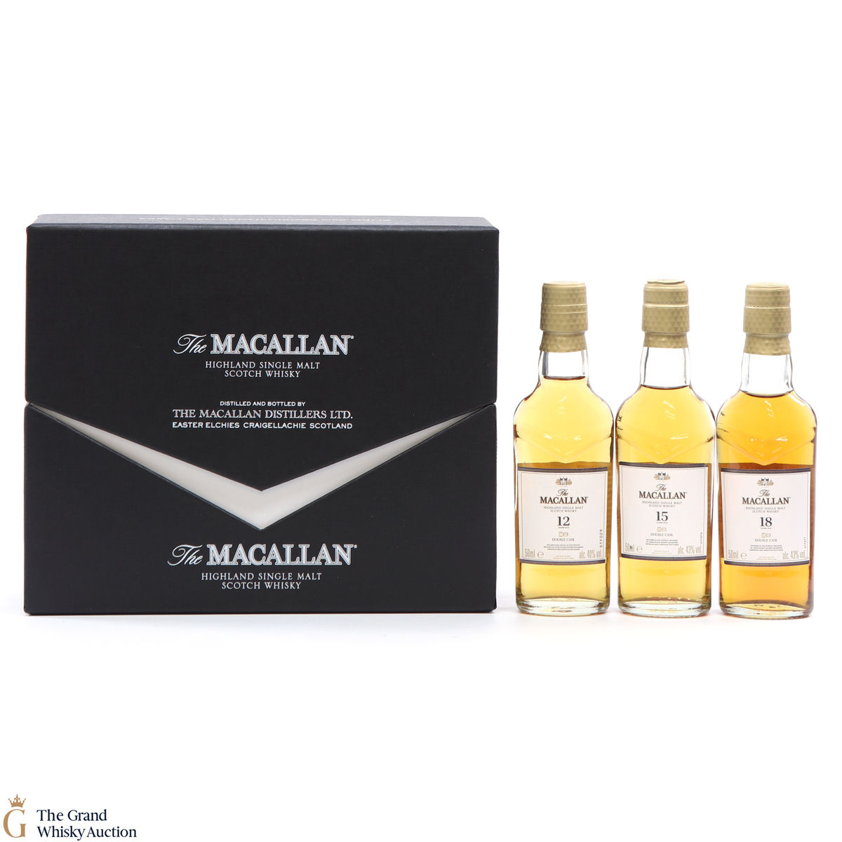Macallan - 12, 15 & 18 YO Double Cask Set (3 x 5cl)