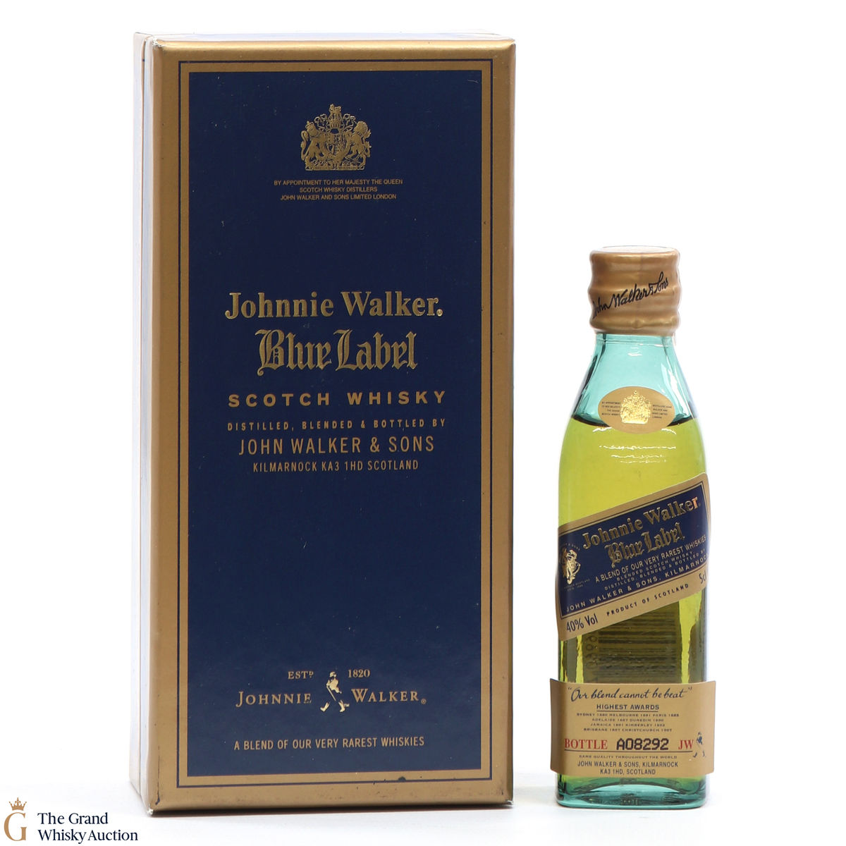 Johnnie Walker - Blue Label - Old Style 5cl