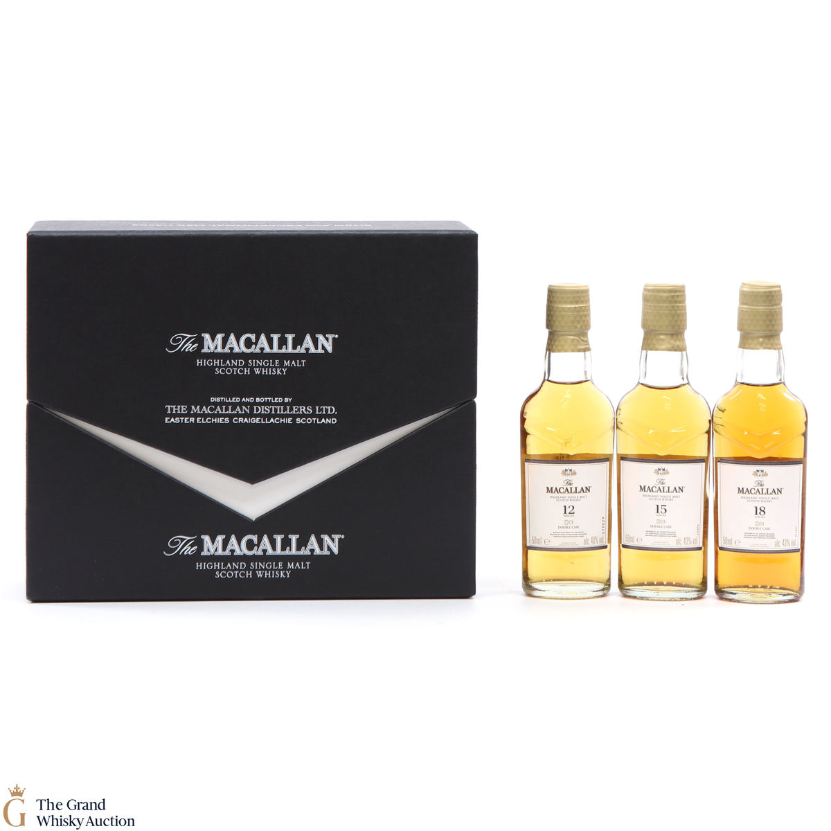 Macallan - 12, 15 & 18 YO Double Cask Set (3 x 5cl)