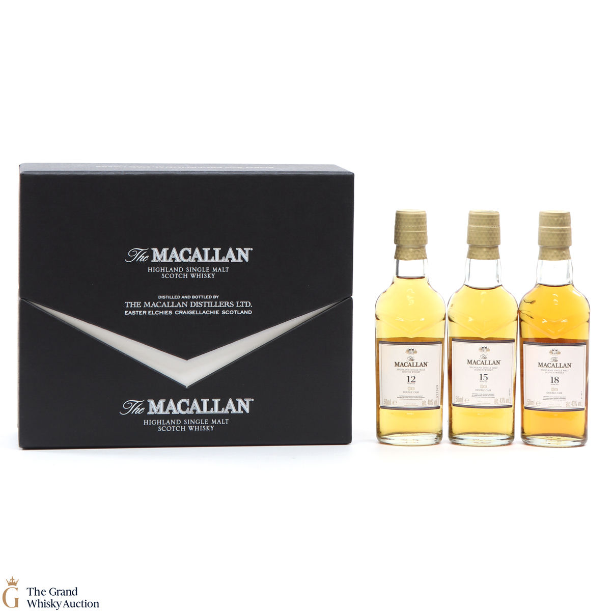 Macallan - 12, 15 & 18 YO Double Cask Set (3 x 5cl)