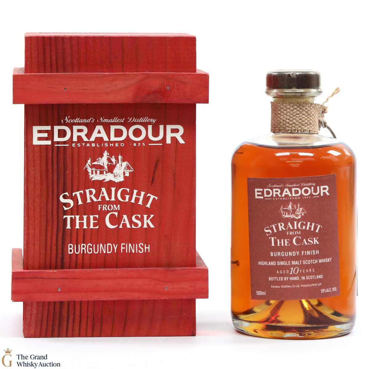 Edradour - 10 Year Old 1993 - SFTC Burgundy Cask 2004