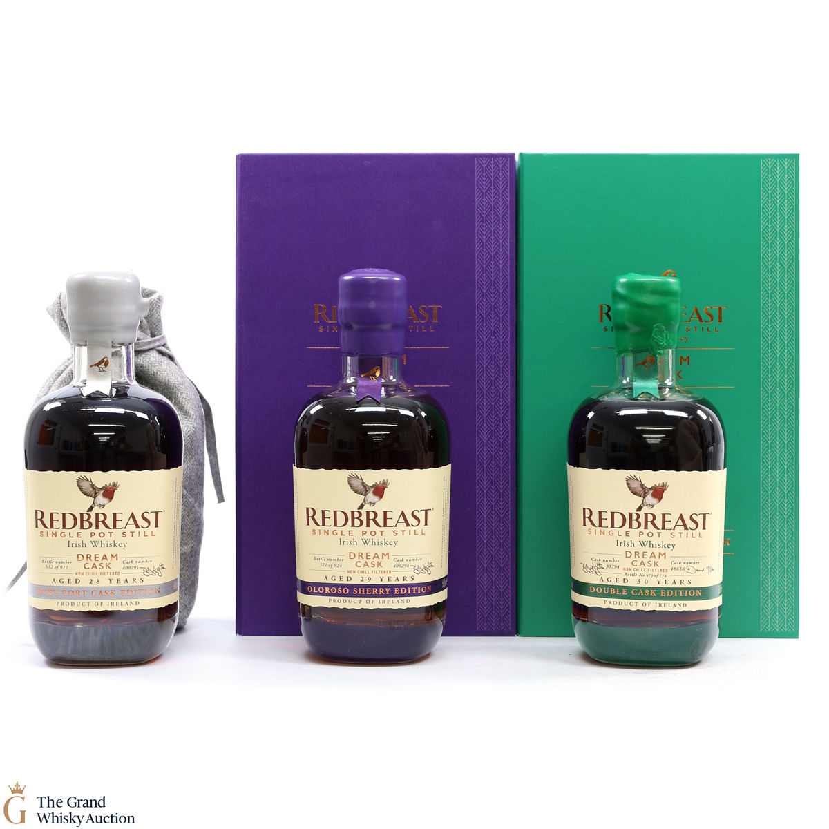 Redbreast - 28, 29 & 30 Year Old Dream Cask - (3x50cl)