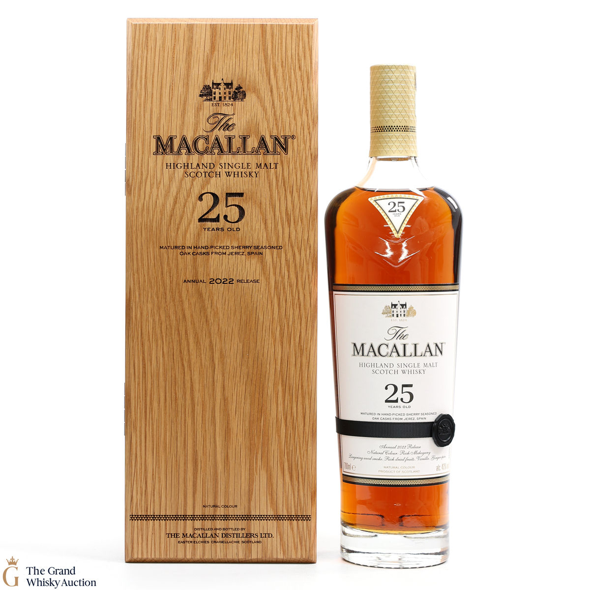 Macallan - 25 Year Old - Sherry Oak - 2022
