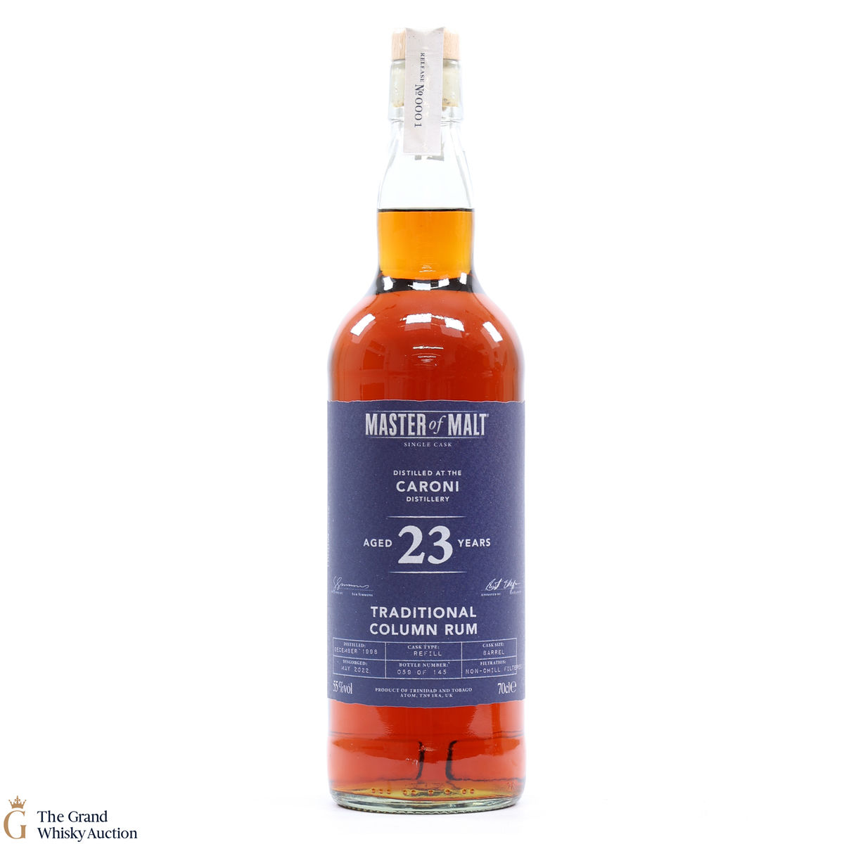 Caroni - 23 Year Old - 1998 Master of Malt Release #0001 