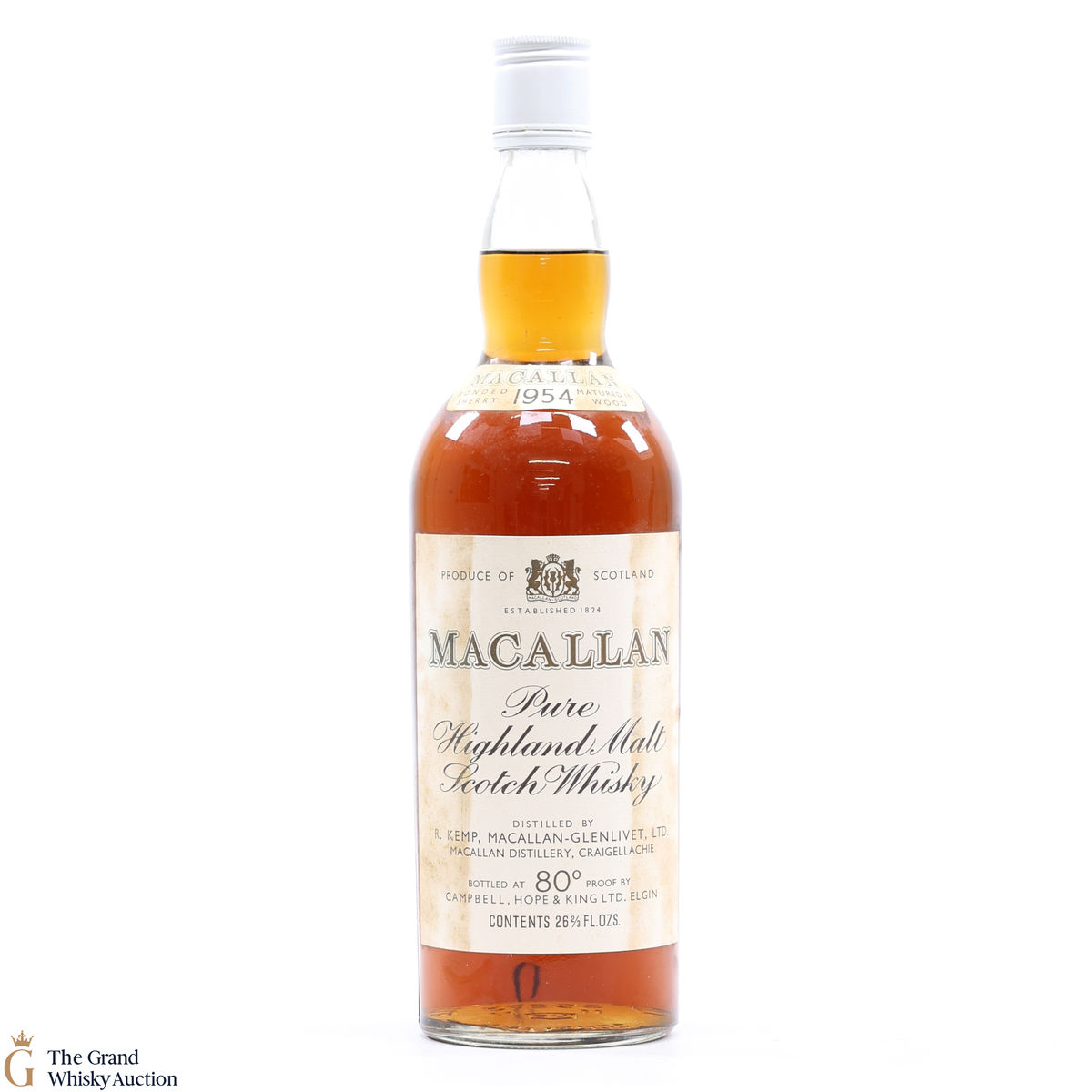 Macallan - 1954  - Campbell, Hope and King