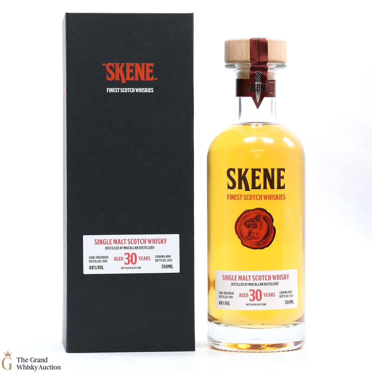 Macallan - 30 Year Old 1991 Skene Finest Scotch Whiskies #8910