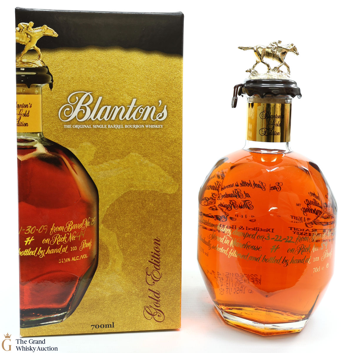 Blanton's - Single Barrel Gold Edition
