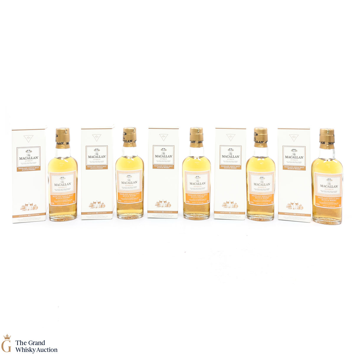 Macallan - The 1824 Series - Amber (5 x 5cl)