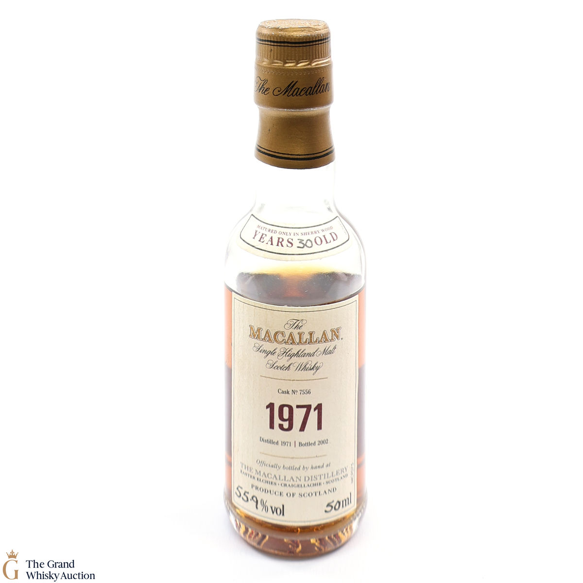 Macallan - 30 Year Old #7556 - 1971 Fine & Rare (5cl)