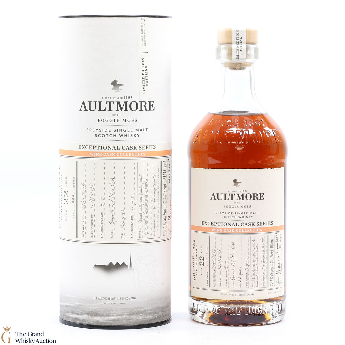 Altmore - 22 Year Year Old 1996 - ESC Wine Cask Collection - Spanish Red Wine