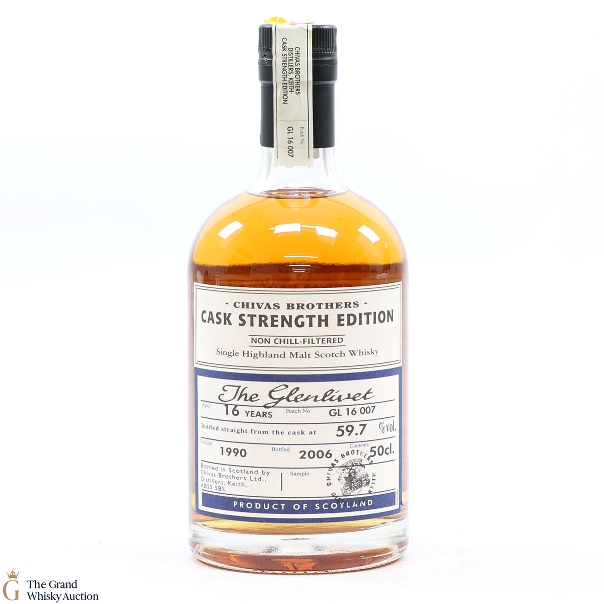 Glenlivet - 1990 16 Year Old - Cask Strength - Chivas Brothers 50cl