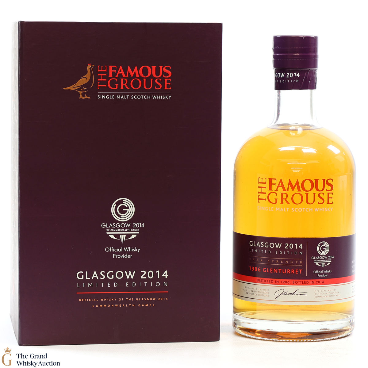 Glenturret - 1986 - Famous Grouse - Glasgow Commonwealth Games 2014 Limited Edition