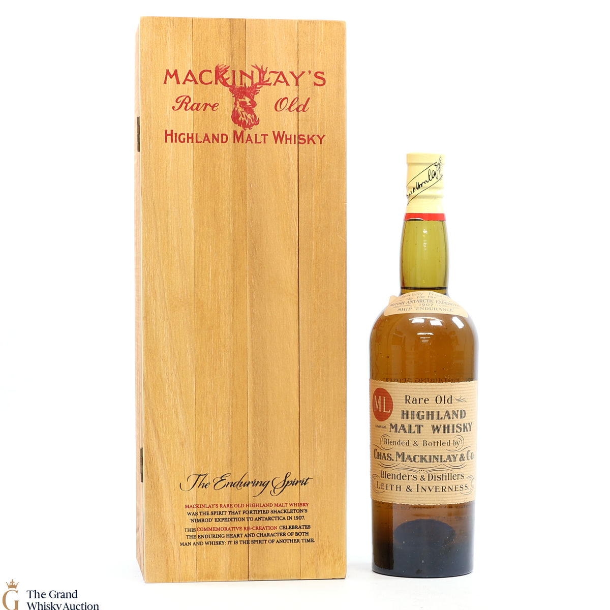 Mackinlay’s - Shackleton - Rare Old Highland Malt - Antarctic 