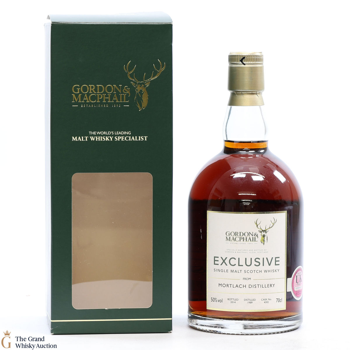Mortlach - 1989 Exclusive Single Cask #4302 - Gordon & MacPhail