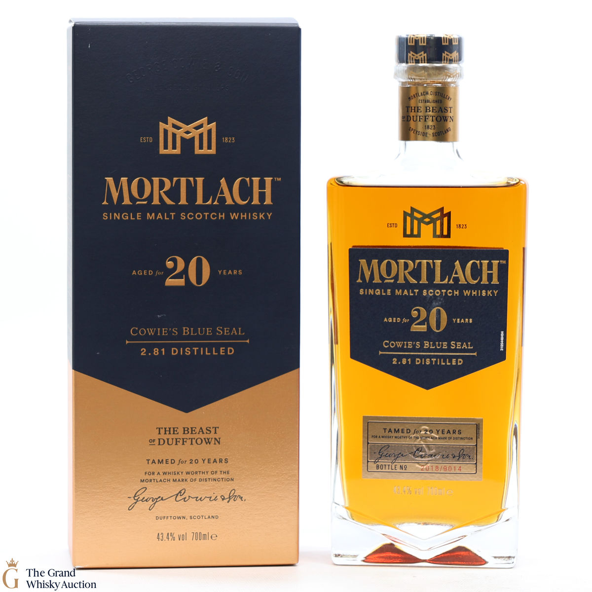 Mortlach - 20 Year Old Cowies Blue Seal 2.81