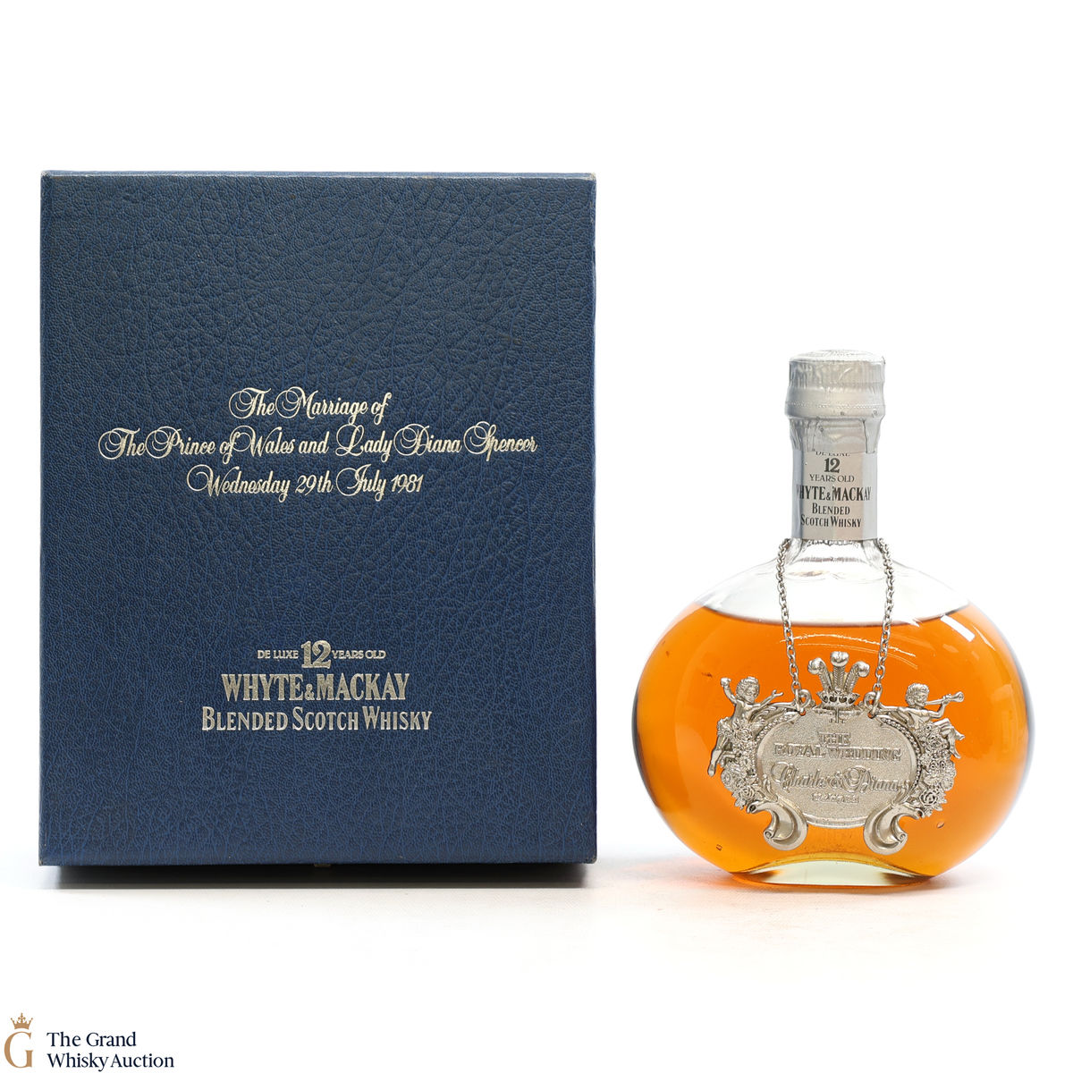 Whyte & Mackay  - 12 Year Old - Royal Wedding (1981)