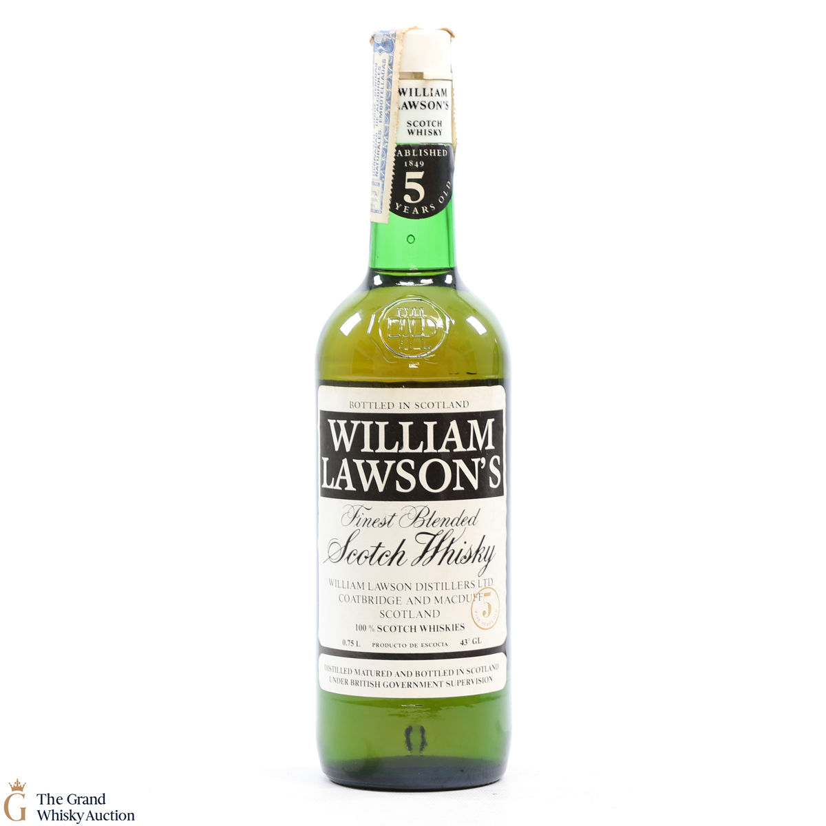 William Lawson's - 5 Year Old - Blended Scotch Whisky 75cl