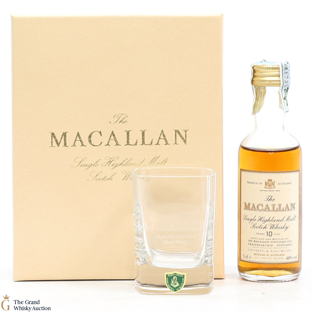 Macallan - 10 Year Old - Giovinetti & FIgli Milano (5cl)