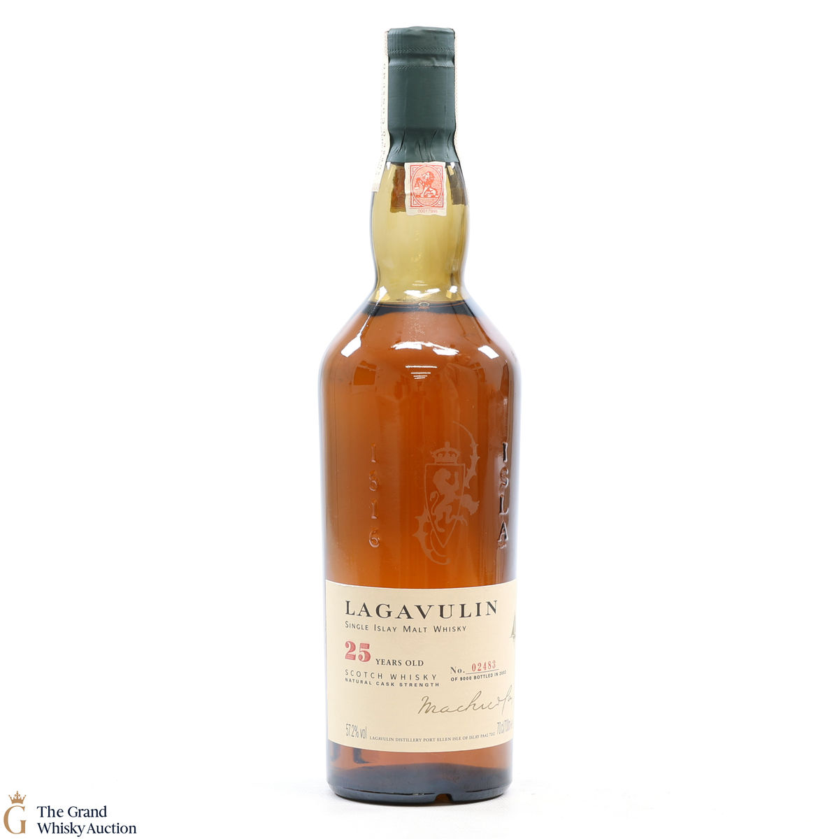 Lagavulin - 25 Year Old  - 2002 Release Cask Strength 57.2%