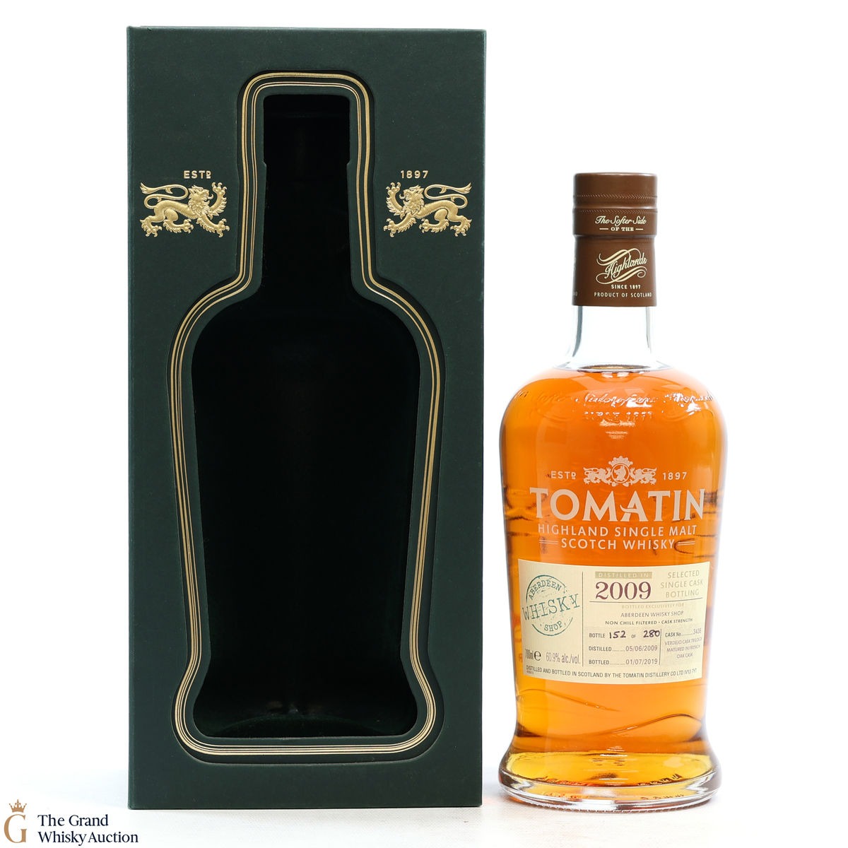 Tomatin - 2009 French Oak #3436 for Aberdeen Whisky Shop