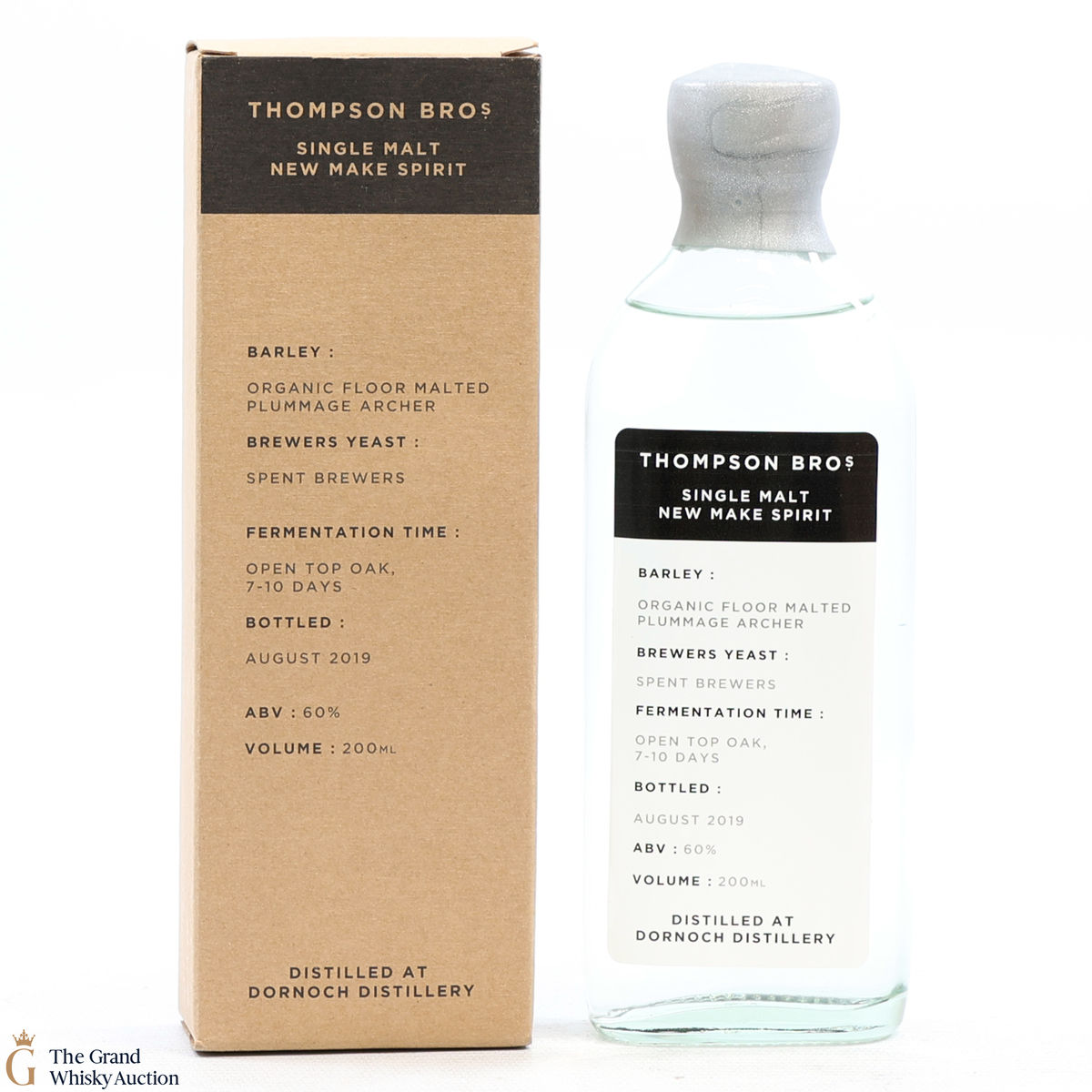 New Make Spirit - Dornoch Distillery - Thompson Bros 