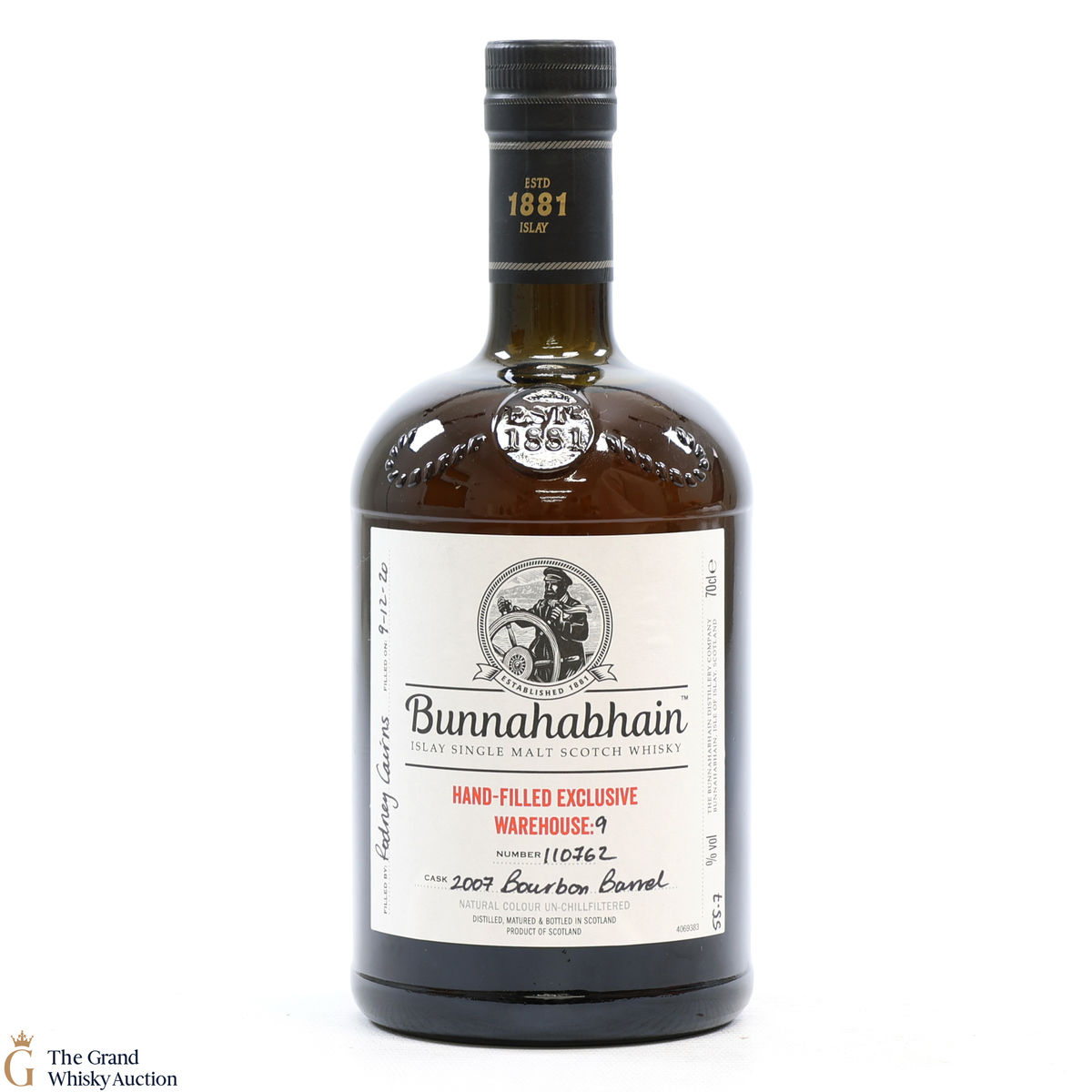 Bunnahabhain - 2007 Bourbon Barrel #110762 - Hand Fill 