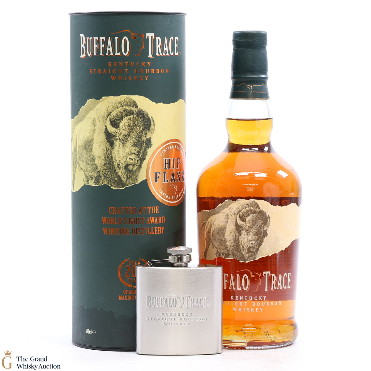 Buffalo Trace - Kentucky Bourbon & Hip Flask