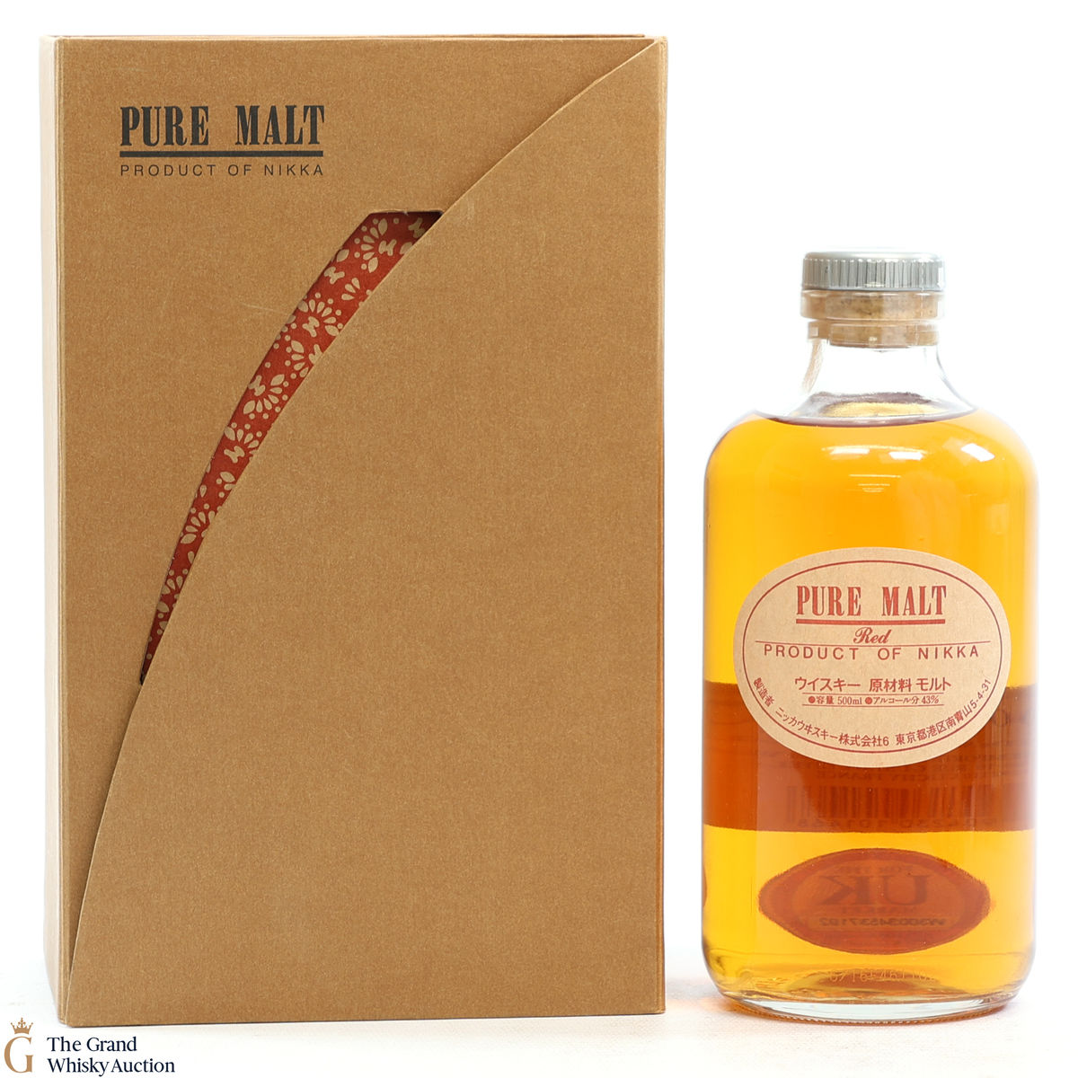 Nikka - Pure Malt Red 50cl & Notebook