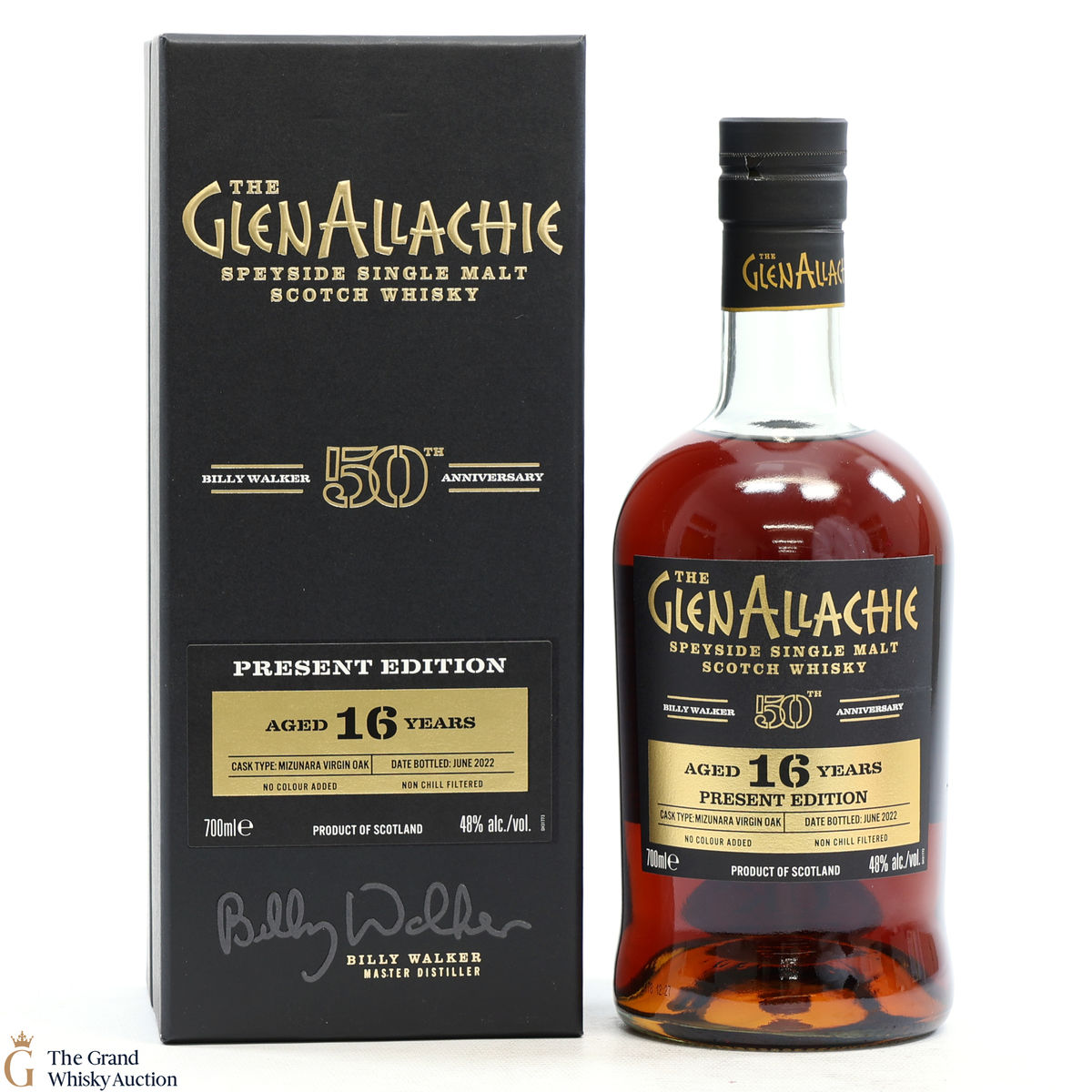 Glenallachie - 16 Year Old - Billy Walker 50th Anniversary - Present Edition