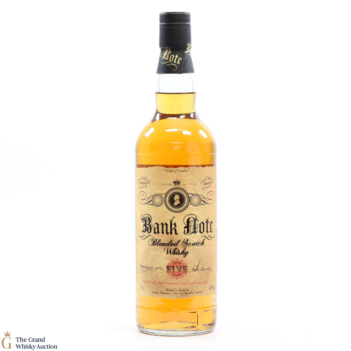 Bank Note - 5 Year Old - A.D Rattray