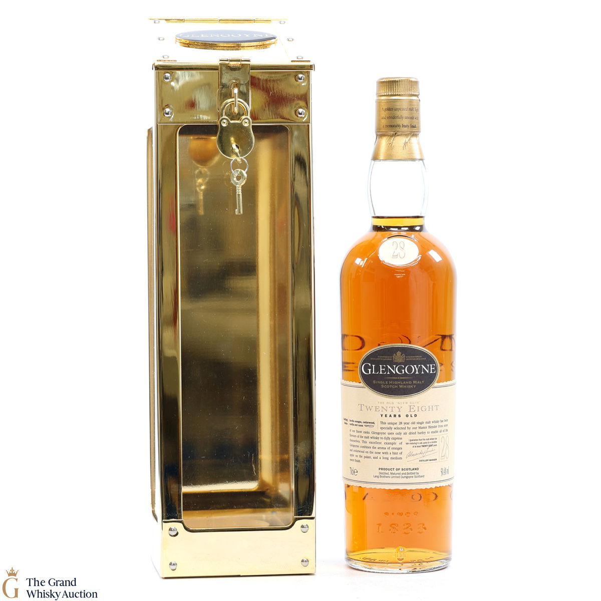 Glengoyne - 28 Year Old - Brass Safe Spirit