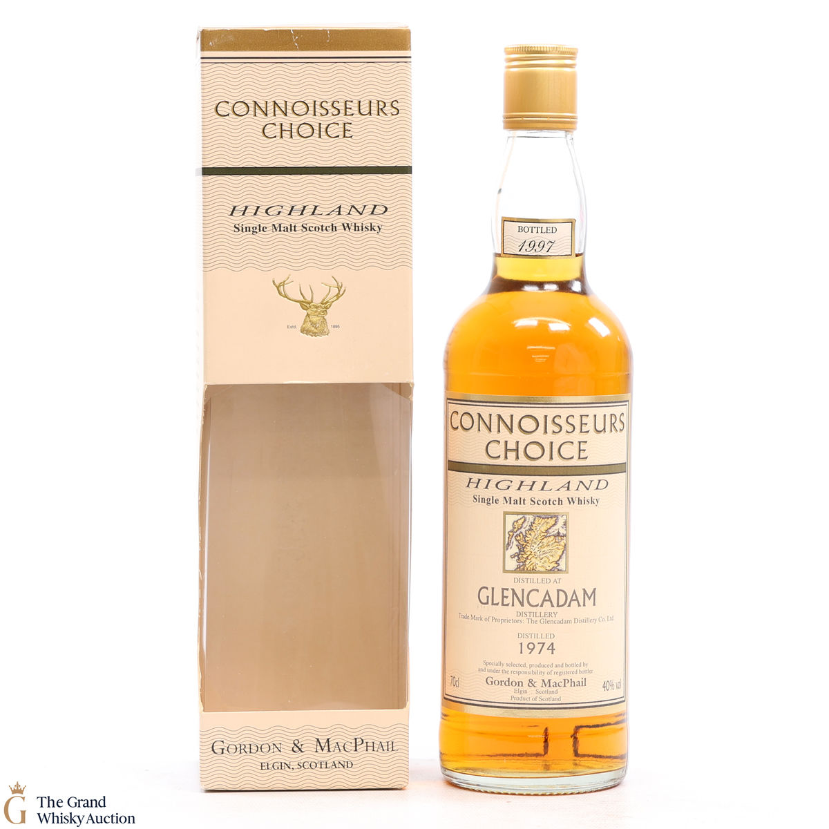Glencadam - Connoisseurs Choice 1974 - Gordon & MacPhail 1997